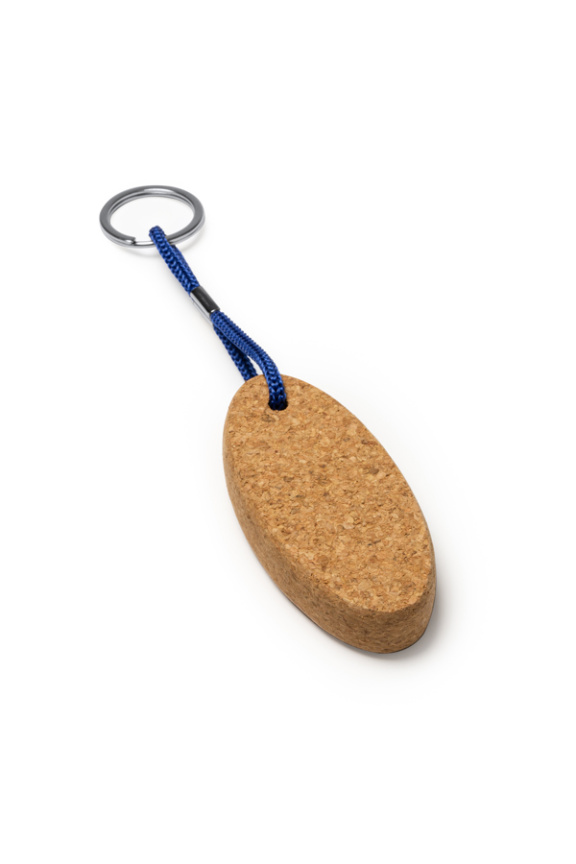 Floating Cork Keychain with Rope - Keeps Keys Safe