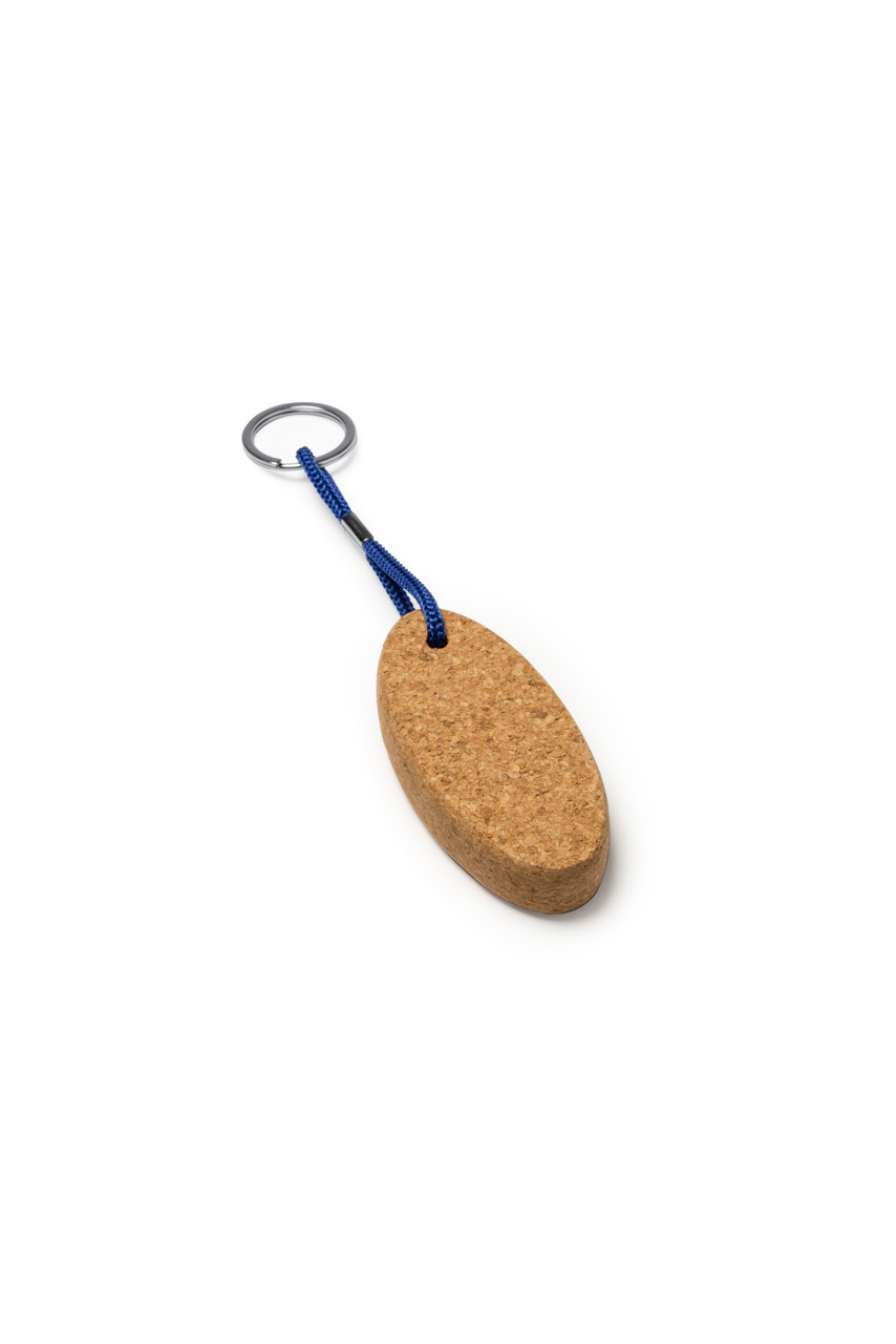 Floating Cork Keychain with Rope - Keeps Keys Safe
