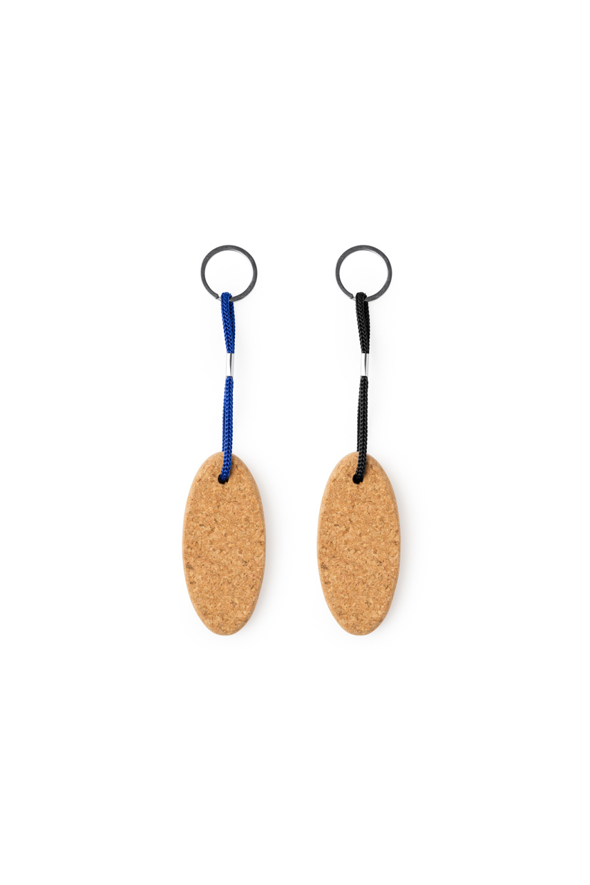 Floating Cork Keychain with Rope - Keeps Keys Safe