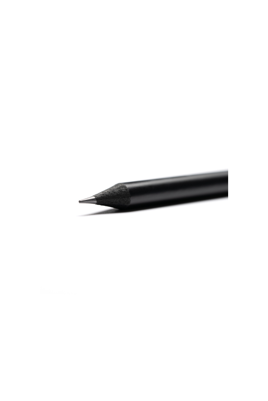 KONAX Matte Black Metal and Wood Pencil