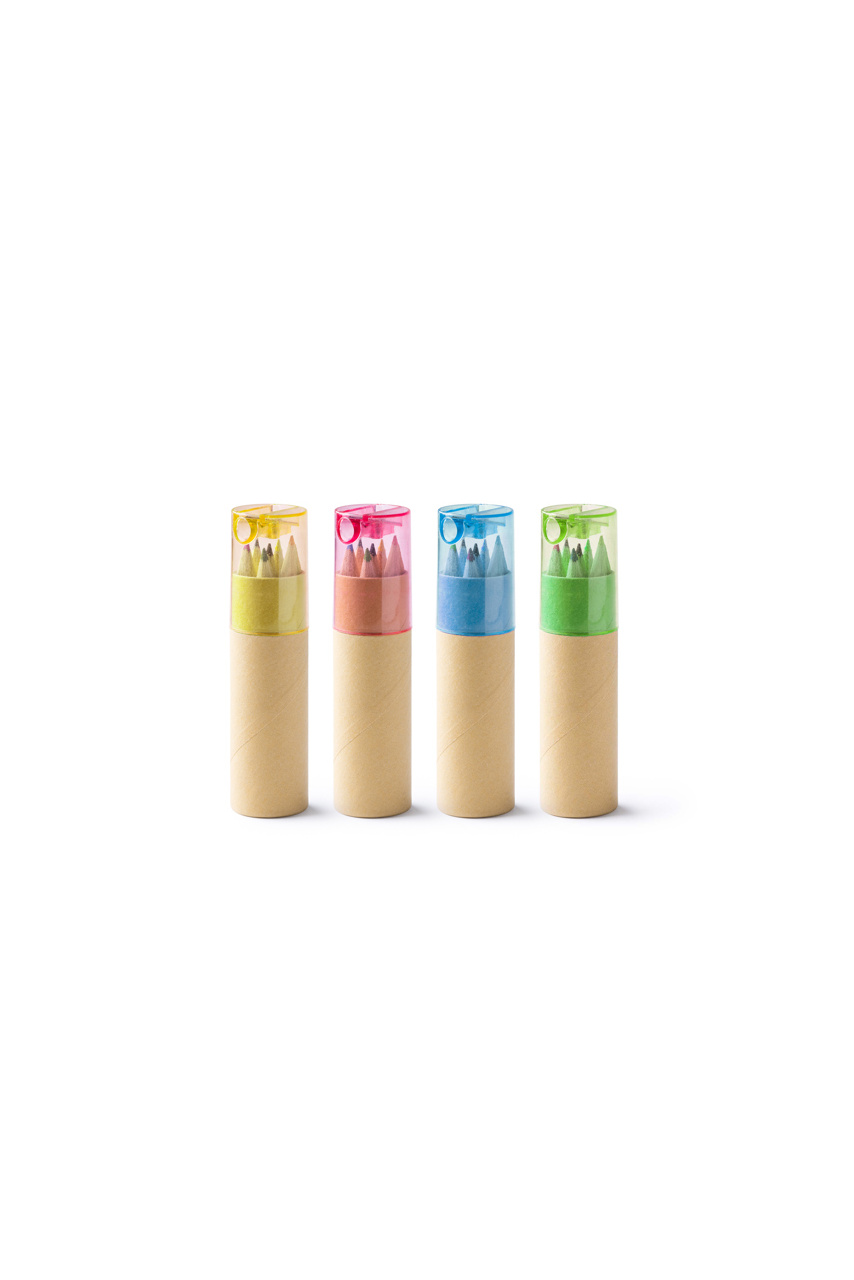 Eco-Friendly Pencil Set with Sharpener