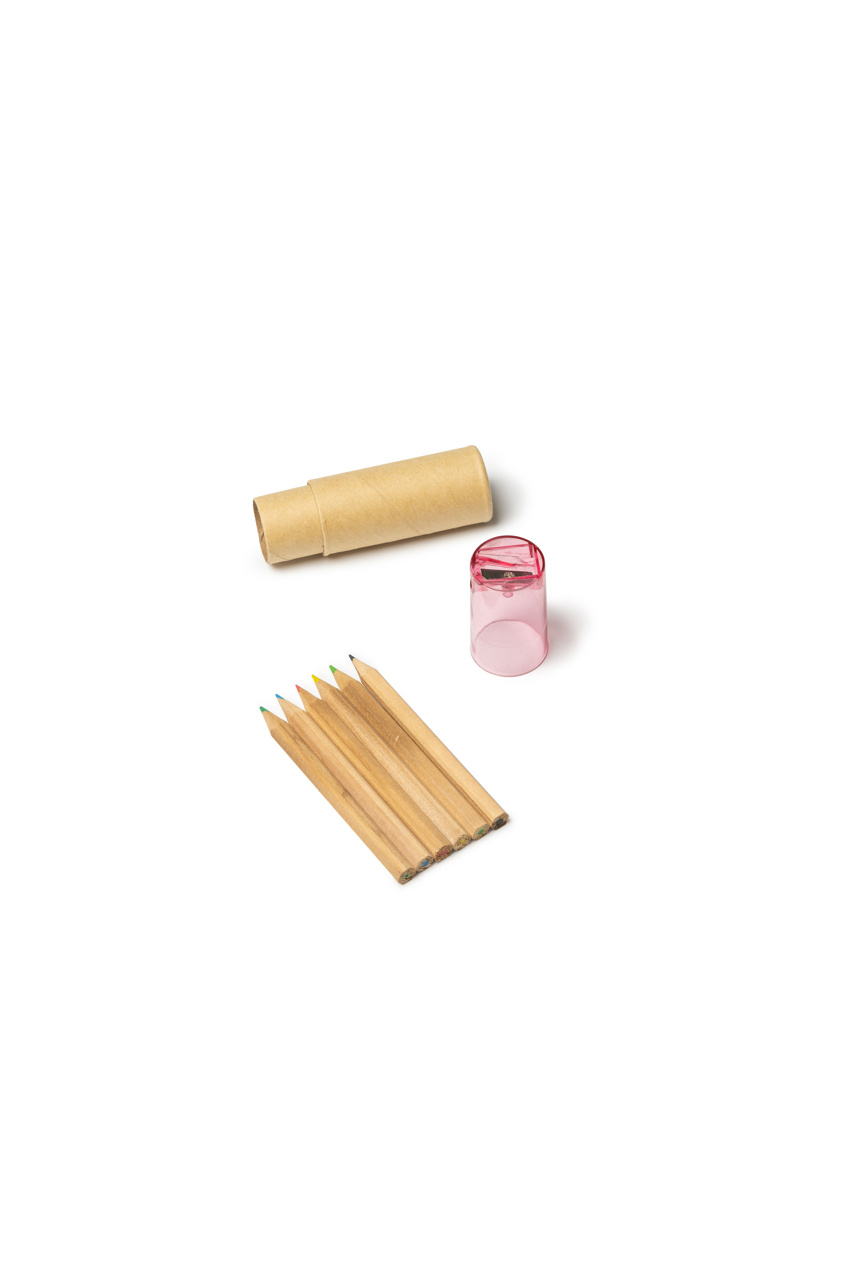Eco-Friendly Pencil Set with Sharpener