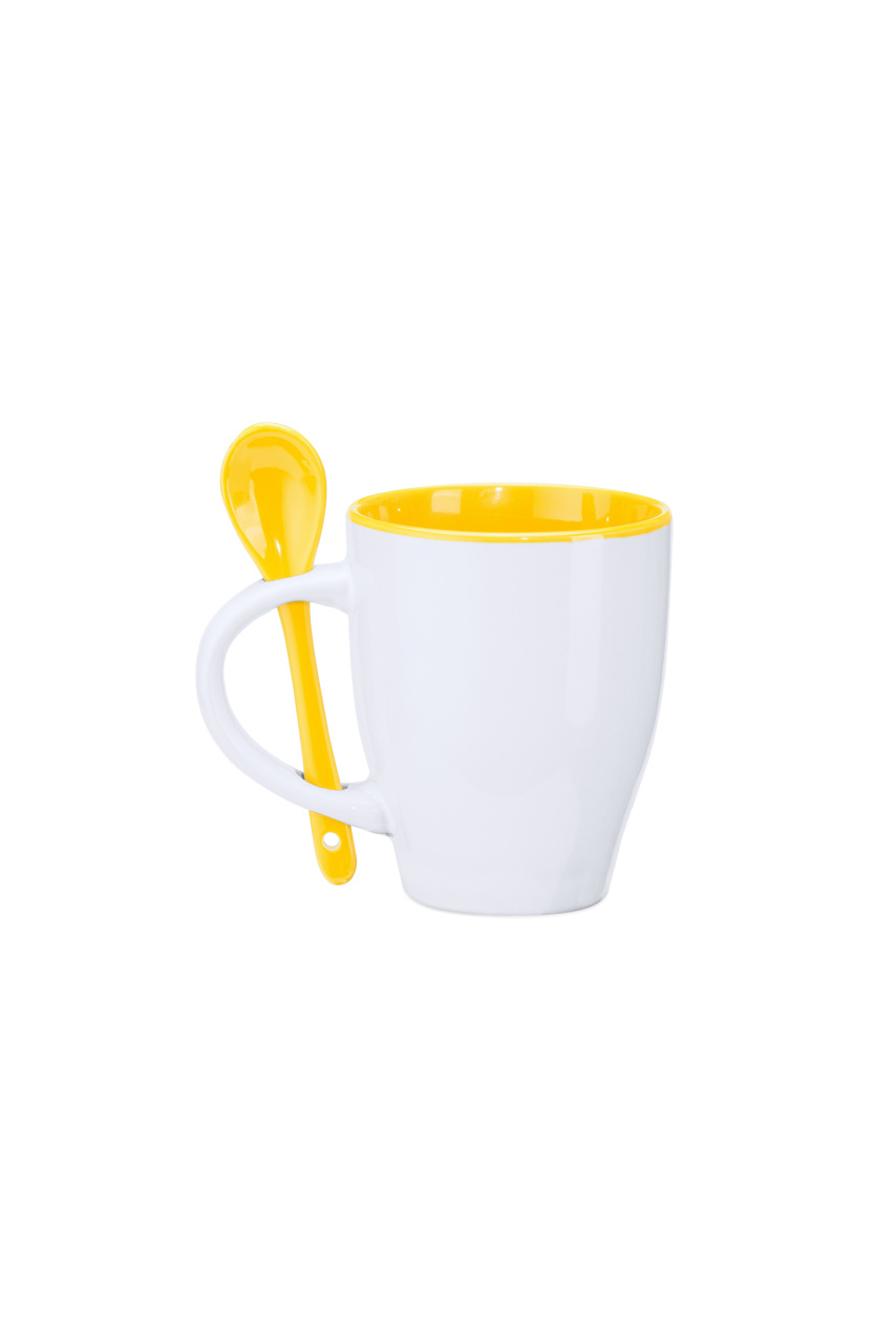 Cana Ceramică AKEBIA cu Linguriță - 350ml