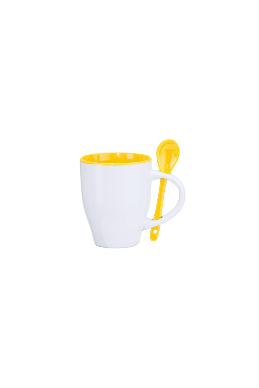 Cana Ceramică AKEBIA cu Linguriță - 350ml