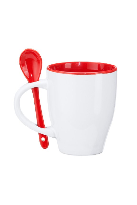 Cana Ceramică AKEBIA cu Linguriță - 350ml