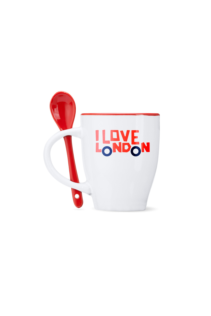 Cana Ceramică AKEBIA cu Linguriță - 350ml