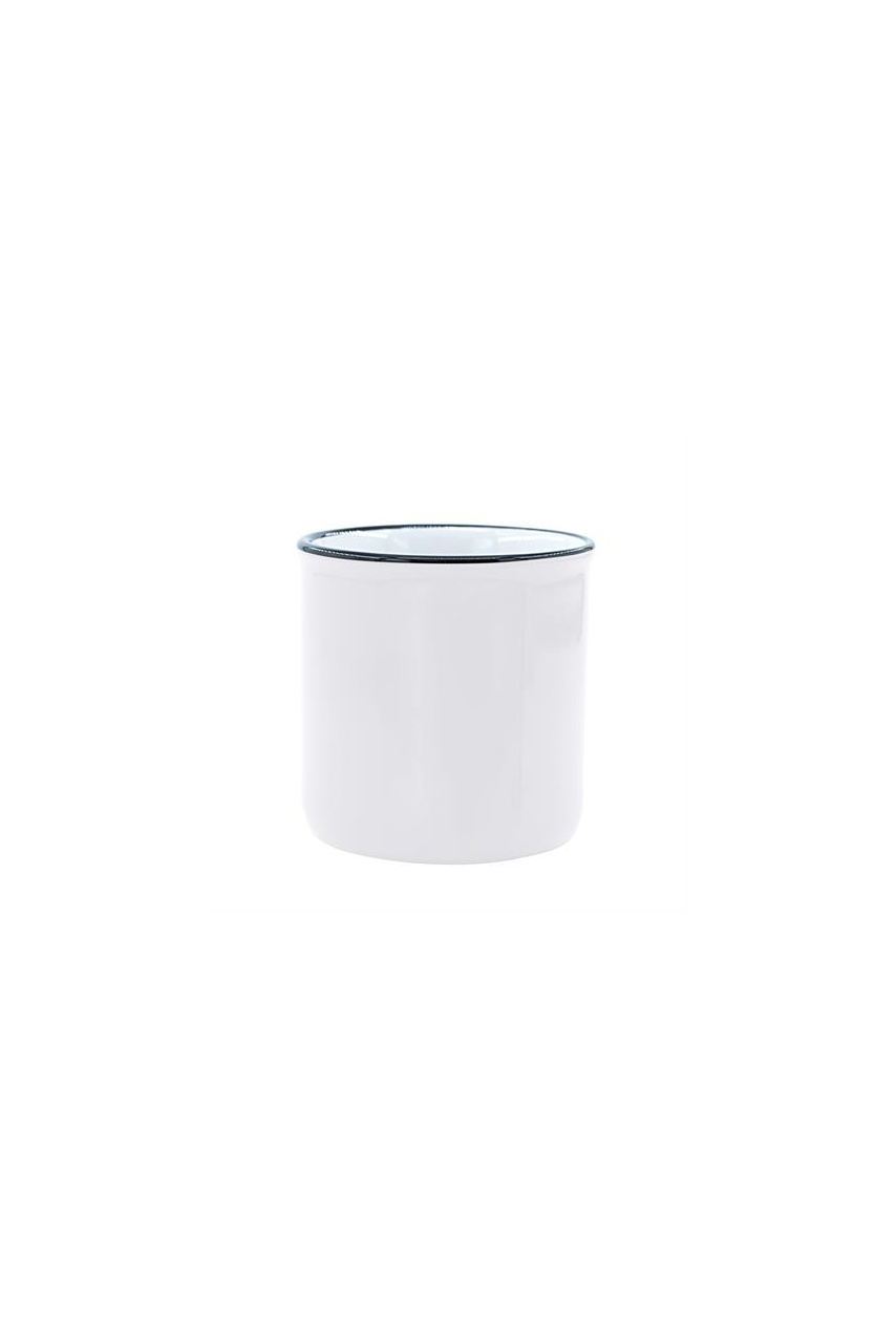 Retro Red Ceramic Mug 300 ml