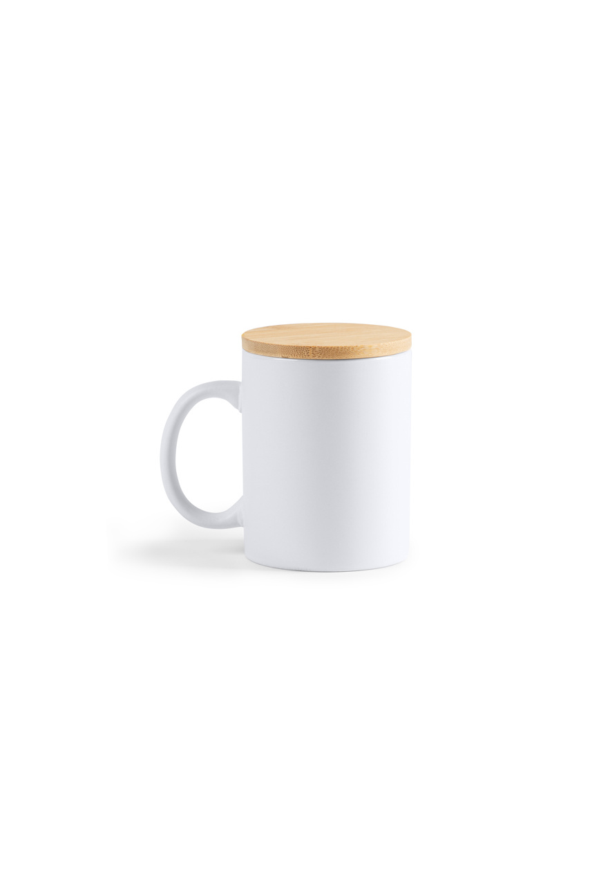 Cana Eco BERRY din Ceramică și Bambus - 370 ml