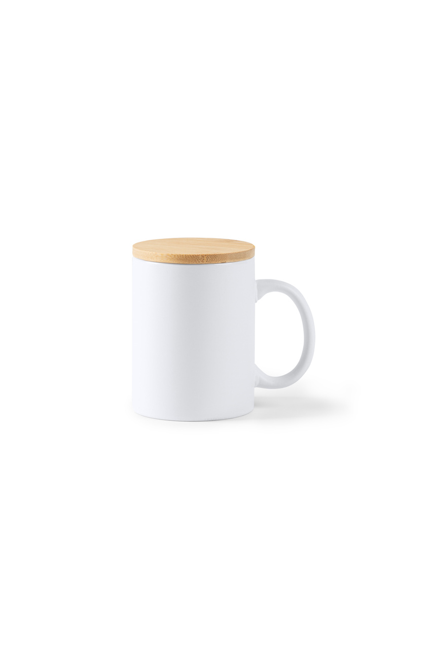 Cana Eco BERRY din Ceramică și Bambus - 370 ml