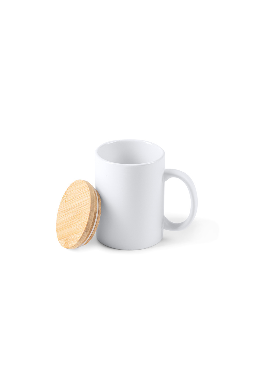 Cana Eco BERRY din Ceramică și Bambus - 370 ml
