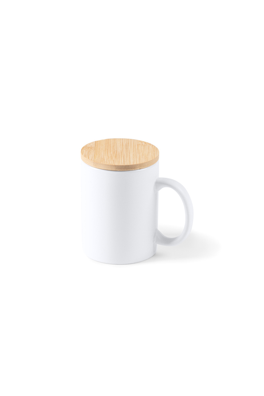 Cana Eco BERRY din Ceramică și Bambus - 370 ml