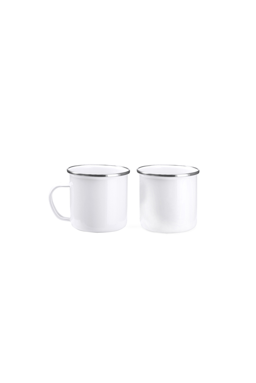 Cana metalică emailată DAMASCO 370 ml