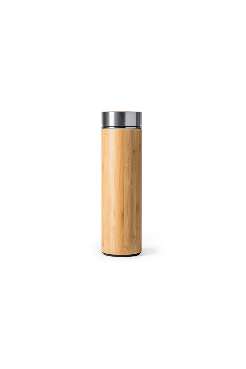 Termos Kinata din Oțel și Bambus - Capacitate 500ml