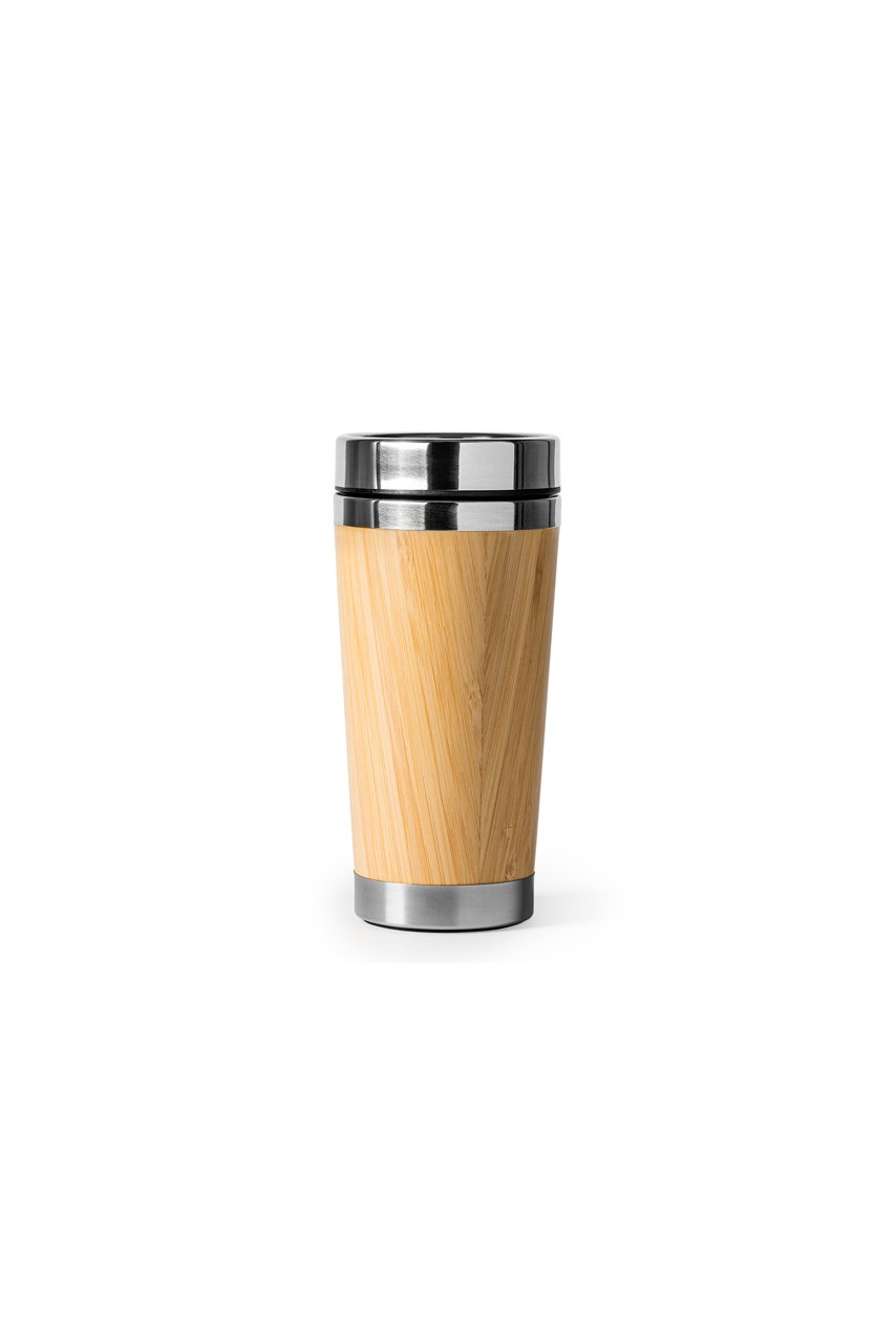 Cana Termică din Bambus și Oțel YABA - 500 ml
