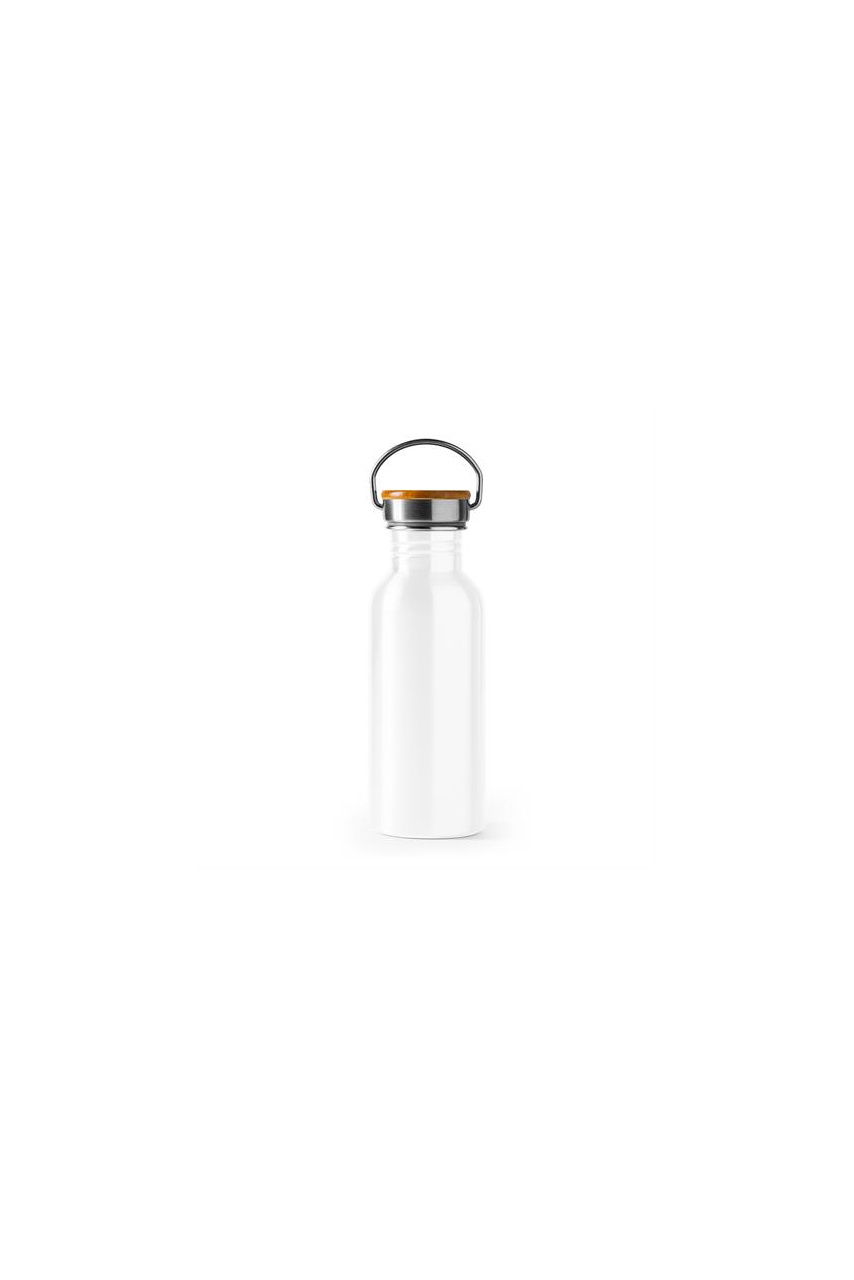 Sticlă Inox cu Capac Bambus BOINA - 620 ml