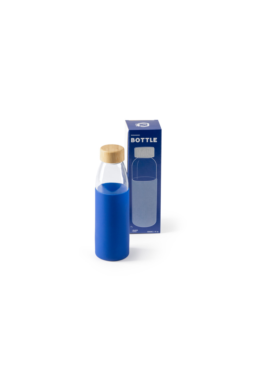 Nagami Glass Bottle with Bamboo Cap - Eco-Friendly Design