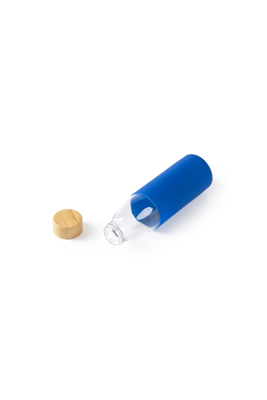 Nagami Glass Bottle with Bamboo Cap - Eco-Friendly Design
