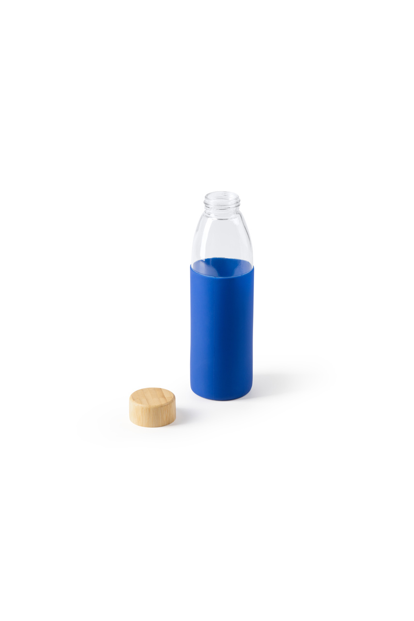 Nagami Glass Bottle with Bamboo Cap - Eco-Friendly Design