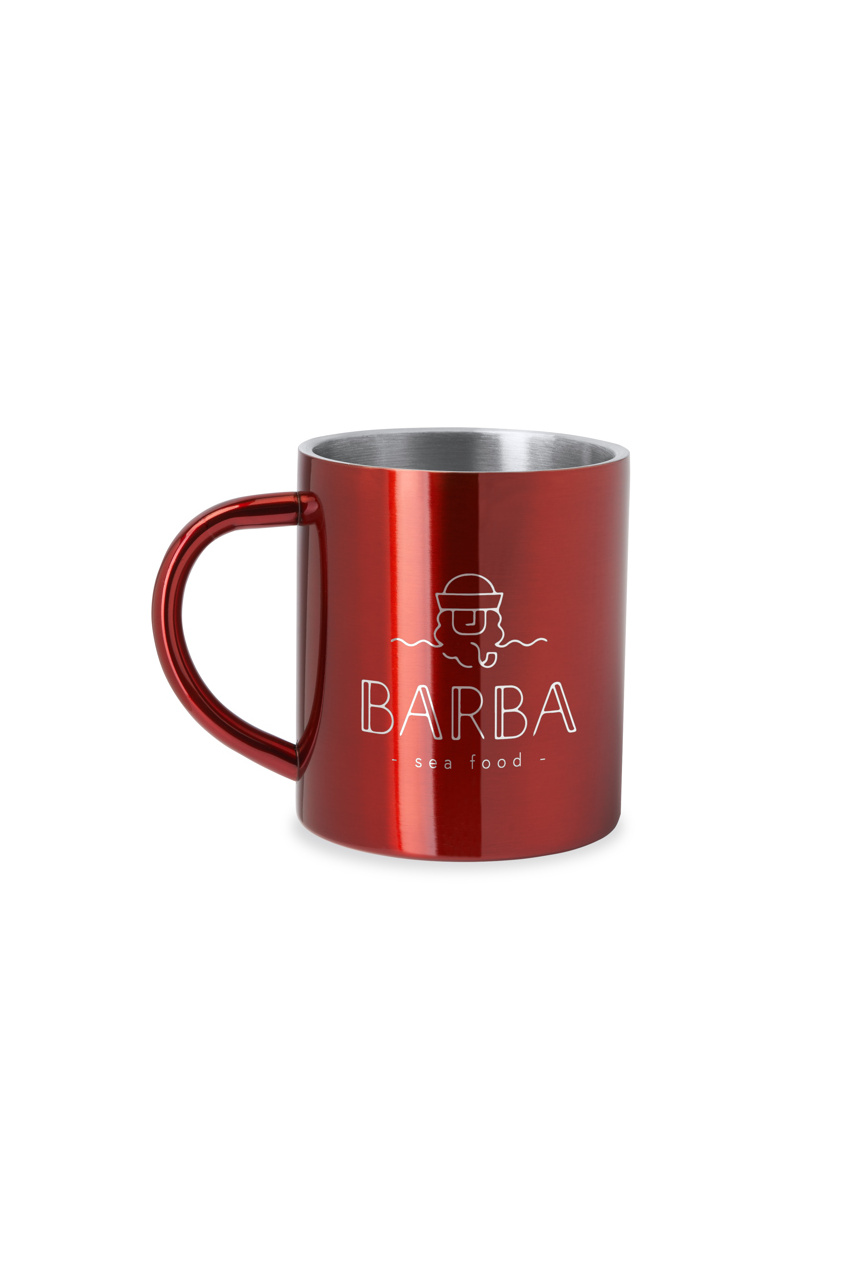 Cana metalică KIWAN din oțel inoxidabil