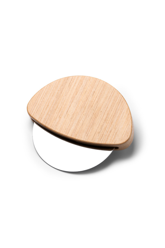 Eco-Friendly Bamboo Pizza Cutter