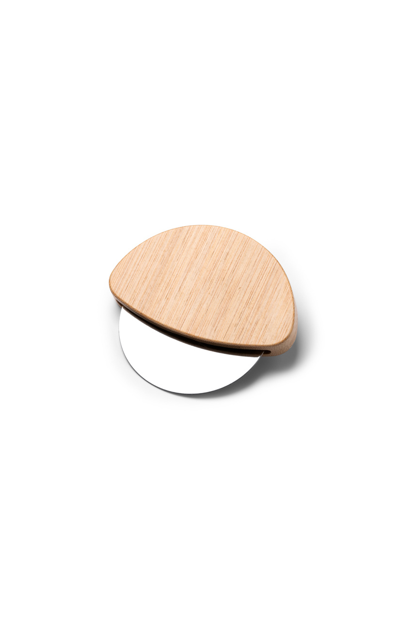Eco-Friendly Bamboo Pizza Cutter