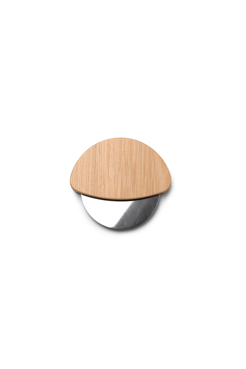 Eco-Friendly Bamboo Pizza Cutter