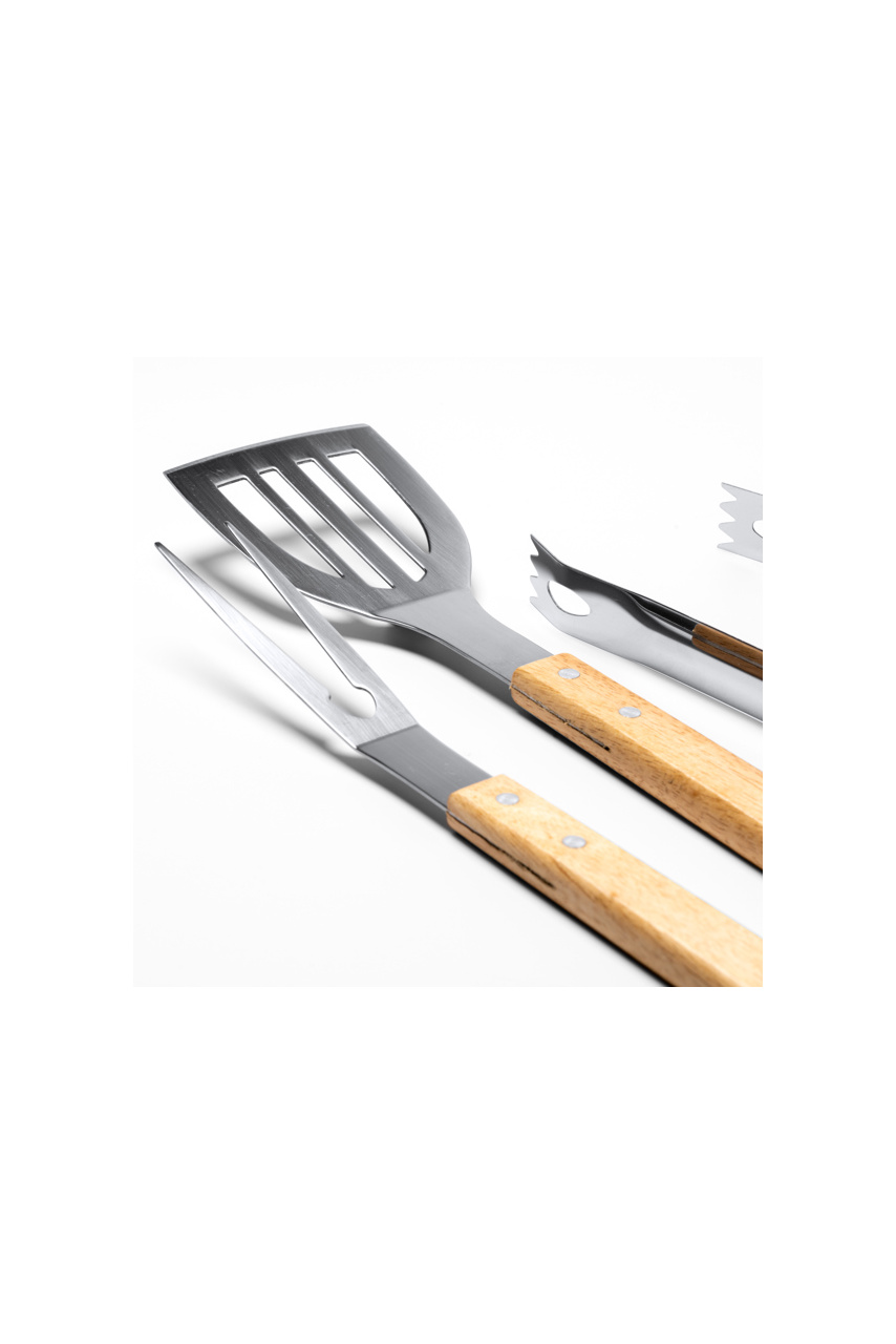 CADAK Stainless Steel BBQ Tool Set with Cotton Case