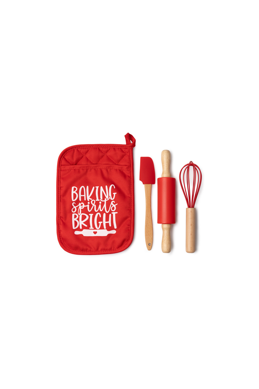 Set Bucătărie Crăciun GINGER - 4 Accesorii