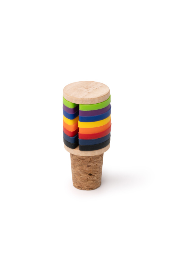 Dop de Sticlă din Plută și Bambus - Design Eco