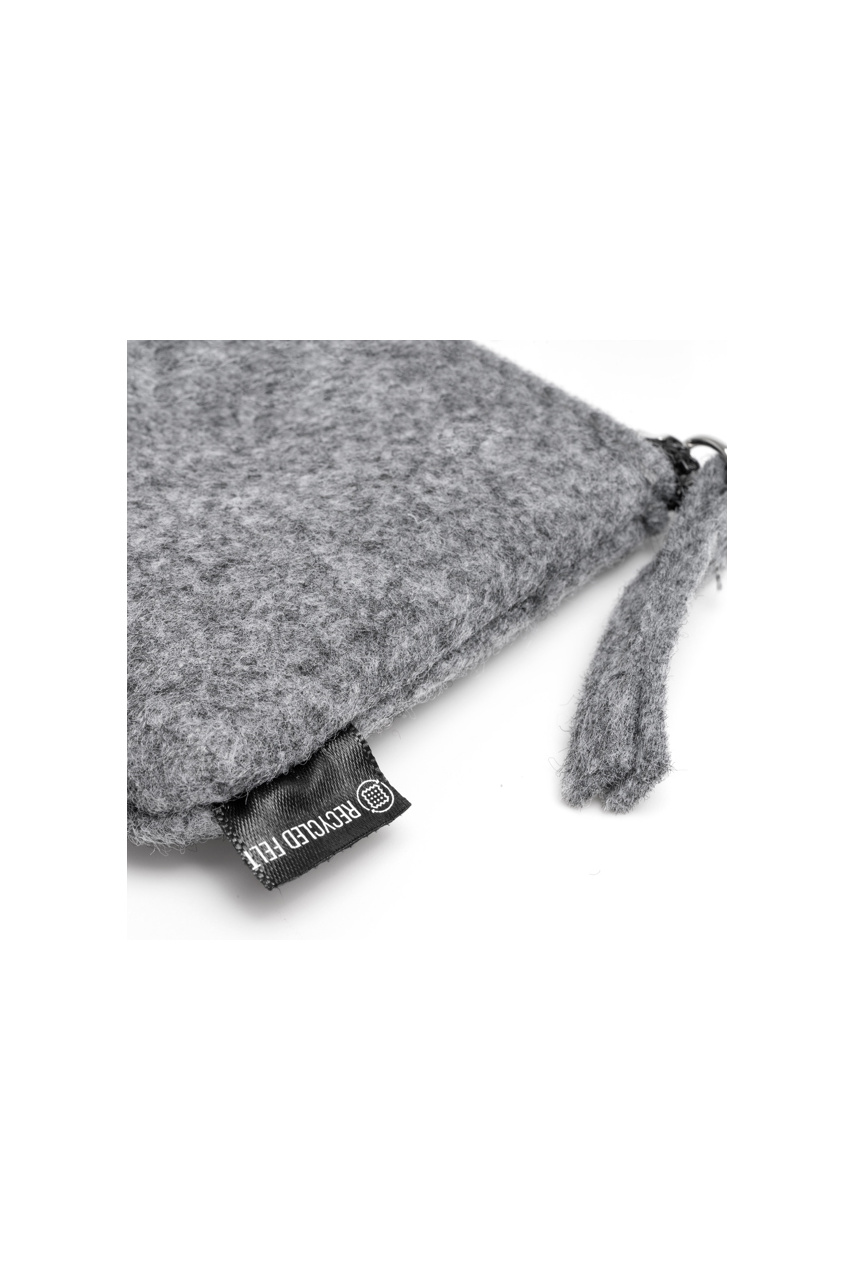 LUTON Recycled Felt Purse with Vigore Design