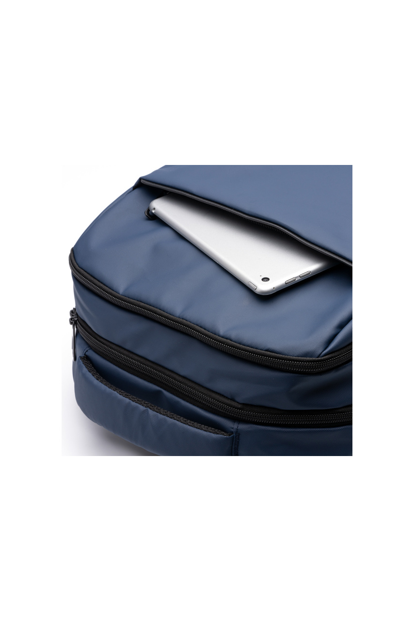 BRUNEN PU Leather Laptop Backpack - 12L Capacity