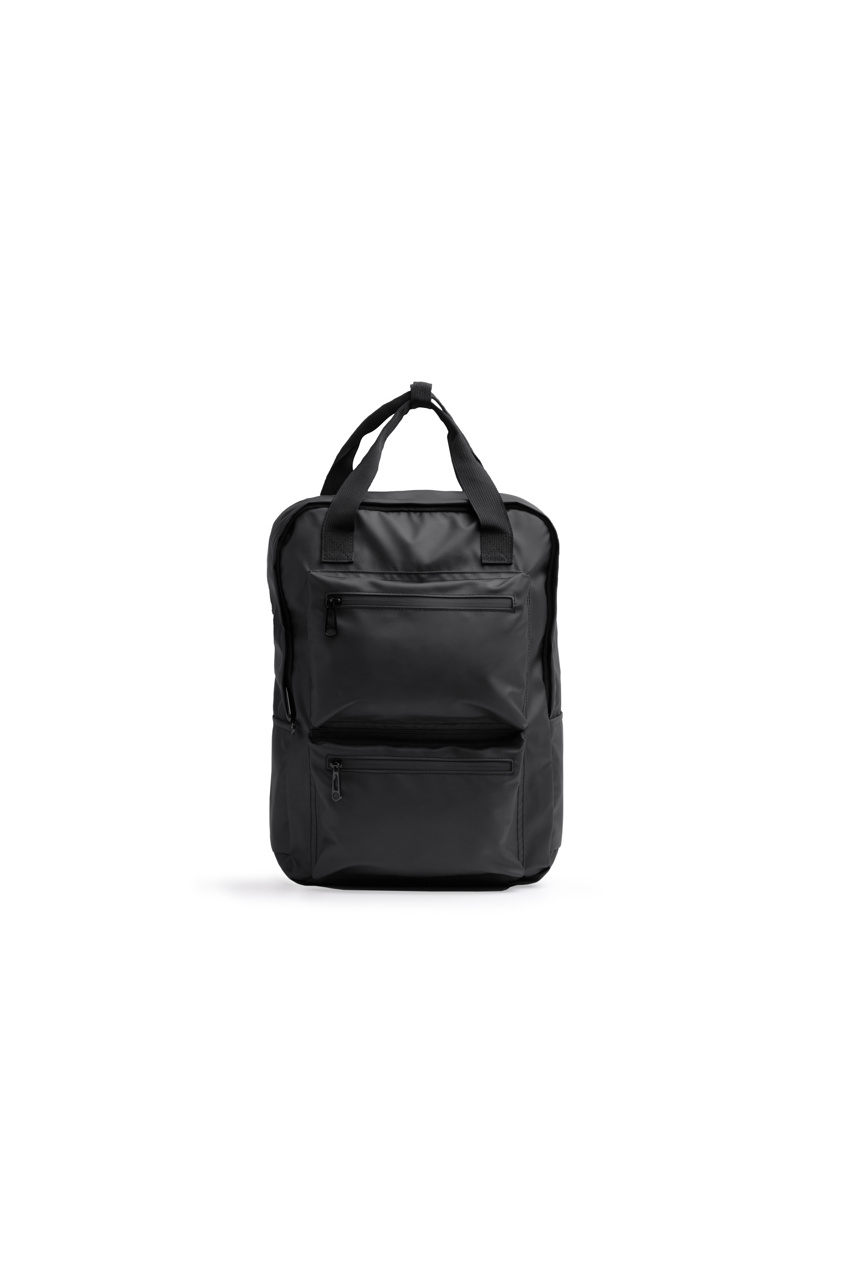 RUSEL PU Leather Travel Backpack