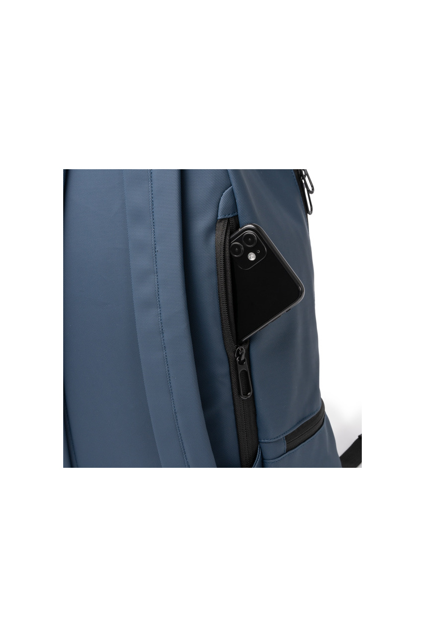 Derick PU Leather Backpack - 15L Capacity
