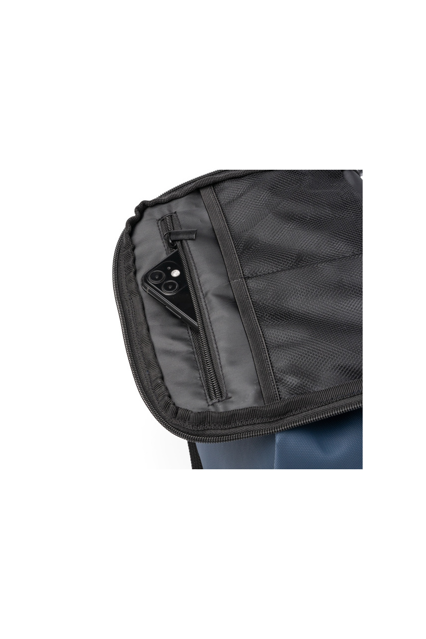 Derick PU Leather Backpack - 15L Capacity