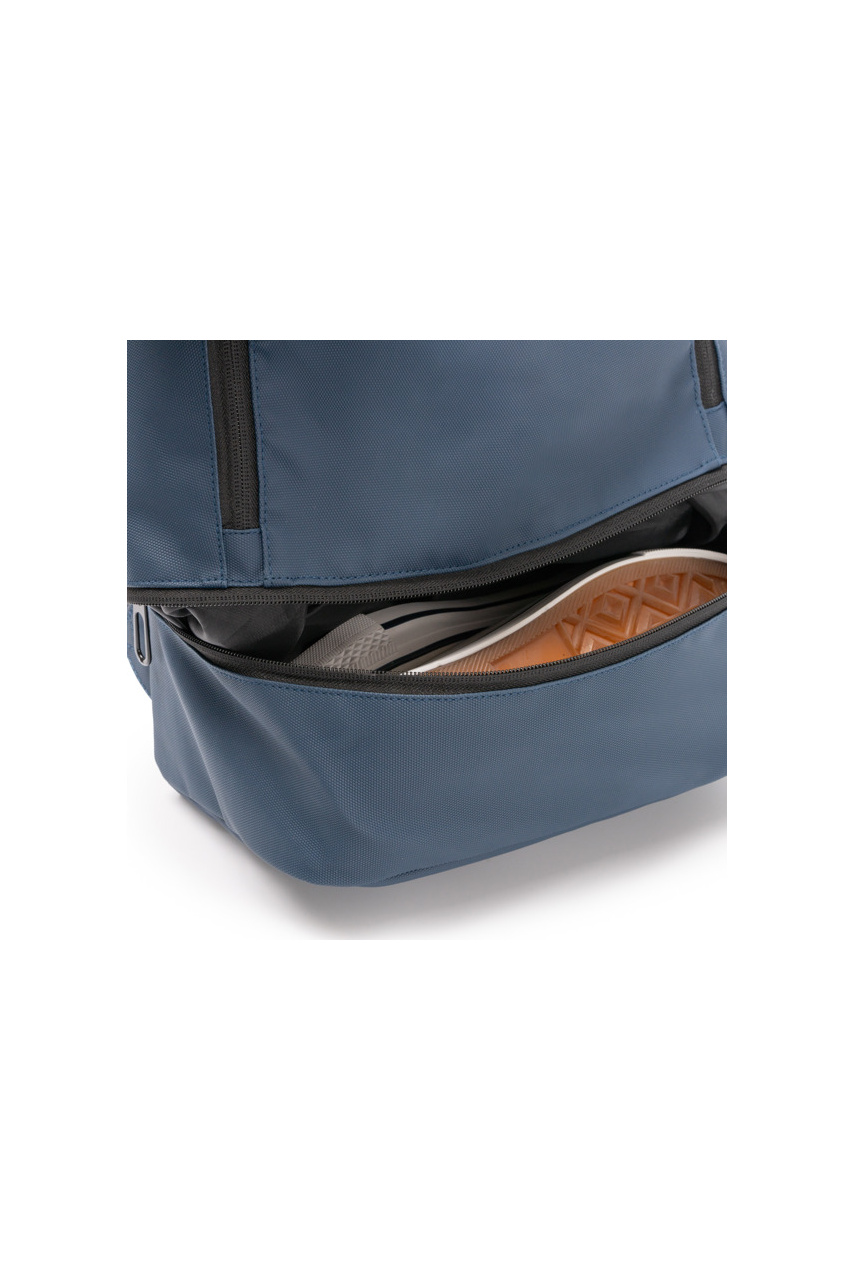 Derick PU Leather Backpack - 15L Capacity