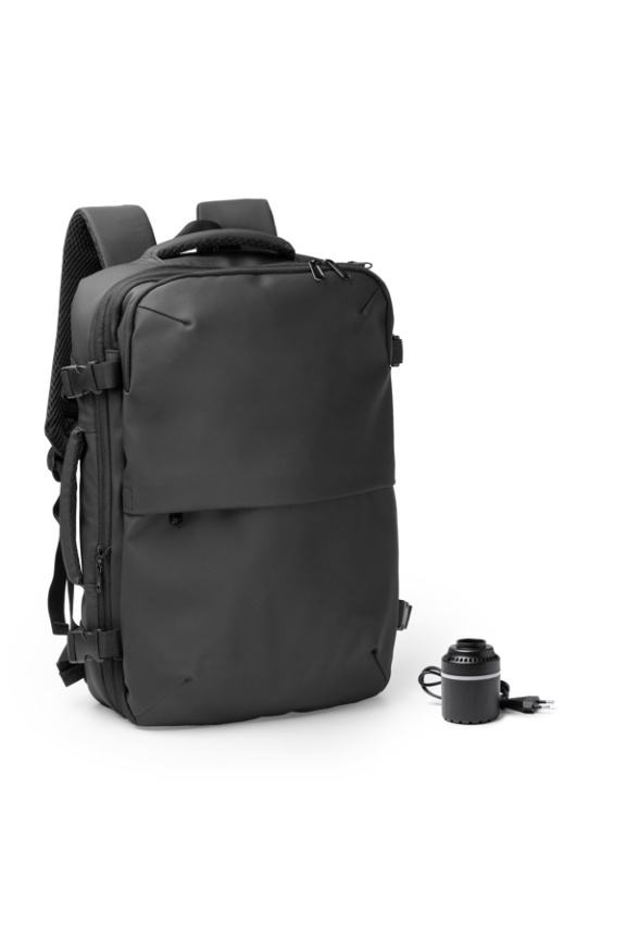 SOPLEX Expandable PU Leather Backpack 16L