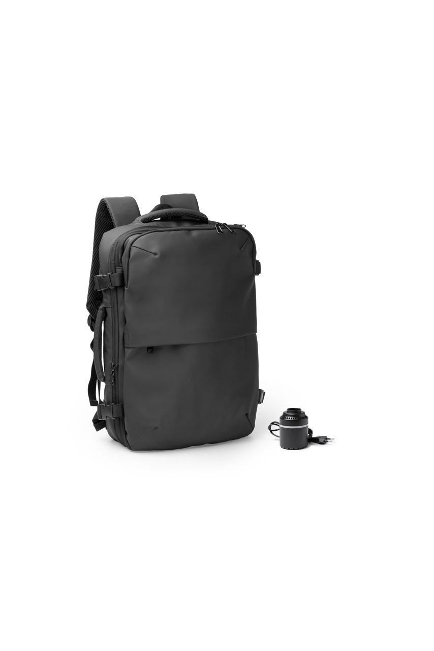 SOPLEX Expandable PU Leather Backpack 16L