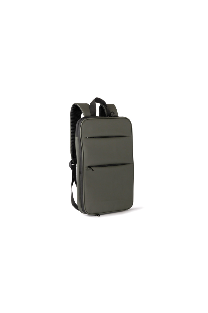Leonel Expandable PU Leather Backpack - Stylish & Functional