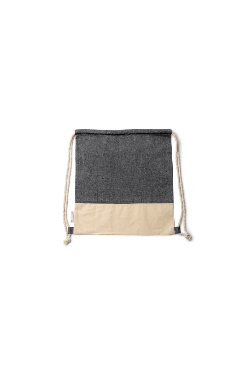 Luanda Recycled Cotton Drawstring Bag