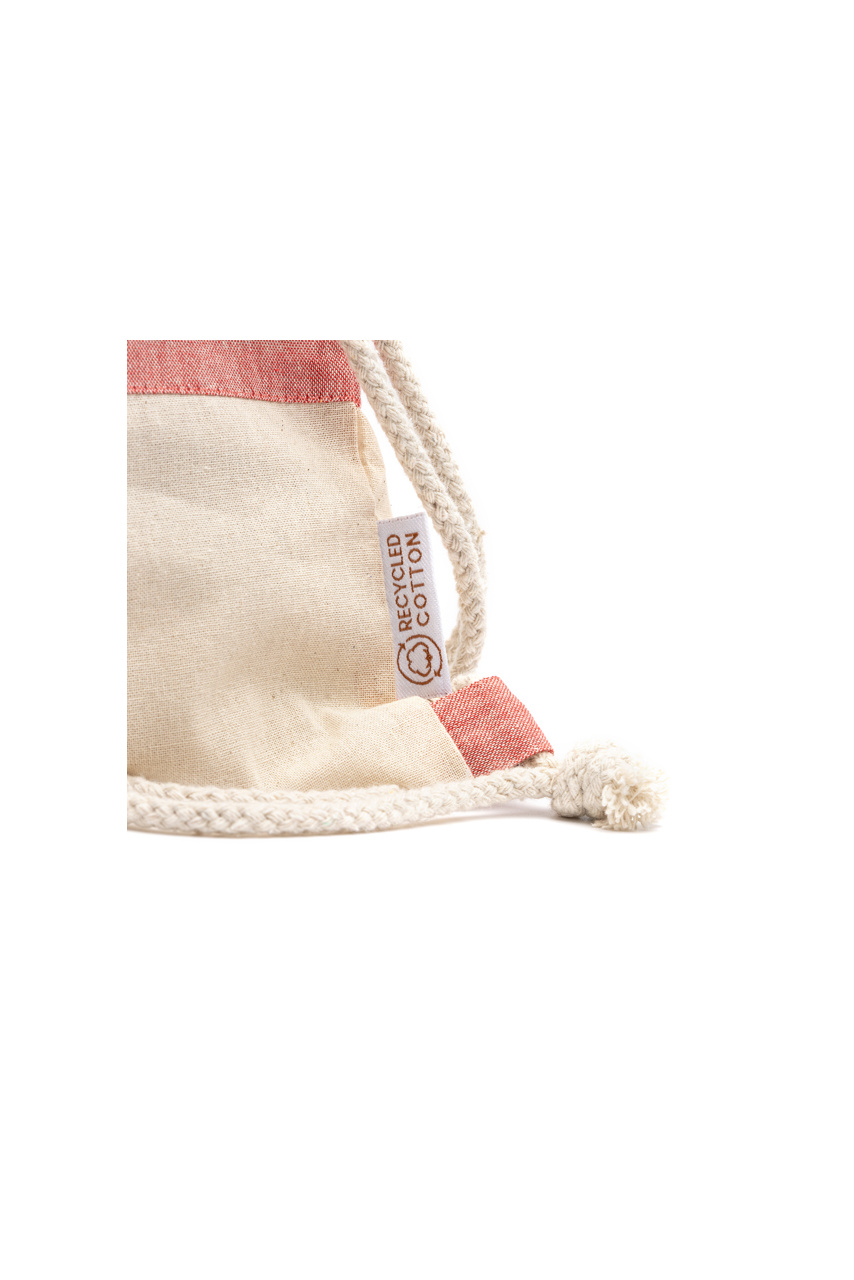 Luanda Recycled Cotton Drawstring Bag