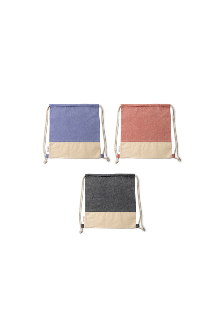 Luanda Recycled Cotton Drawstring Bag