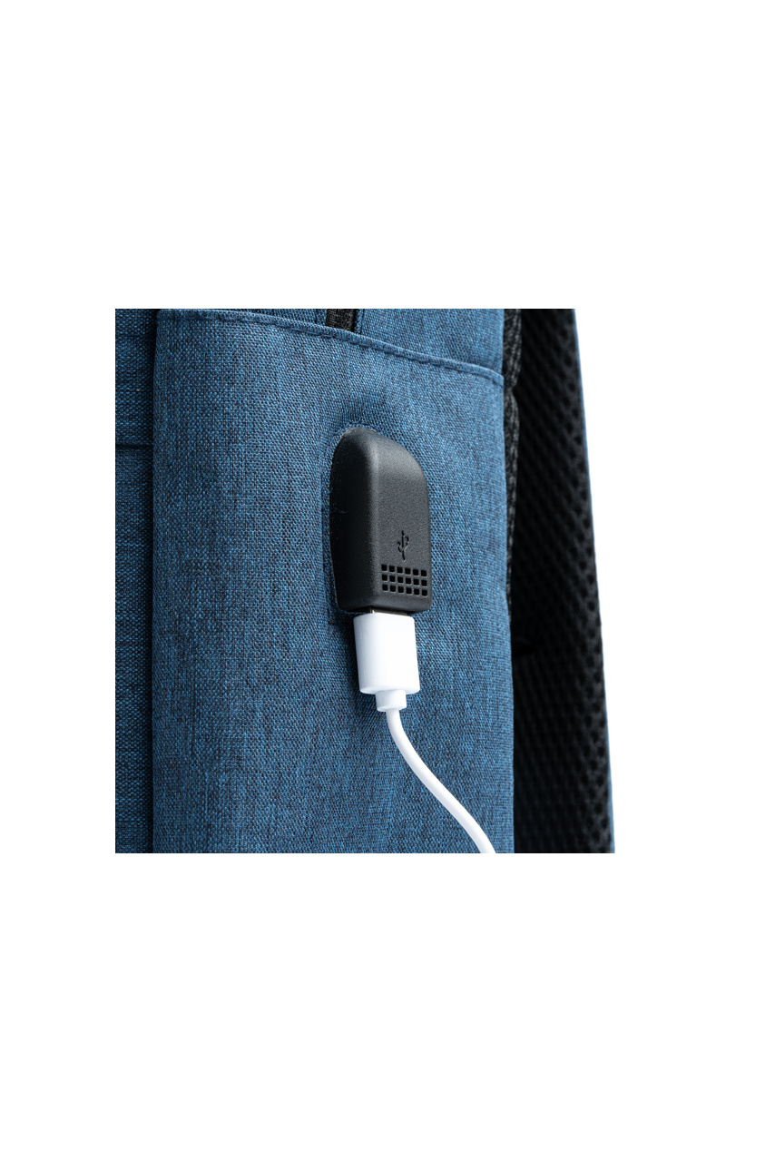 Gregor Recycled Backpack with USB Port - 15L