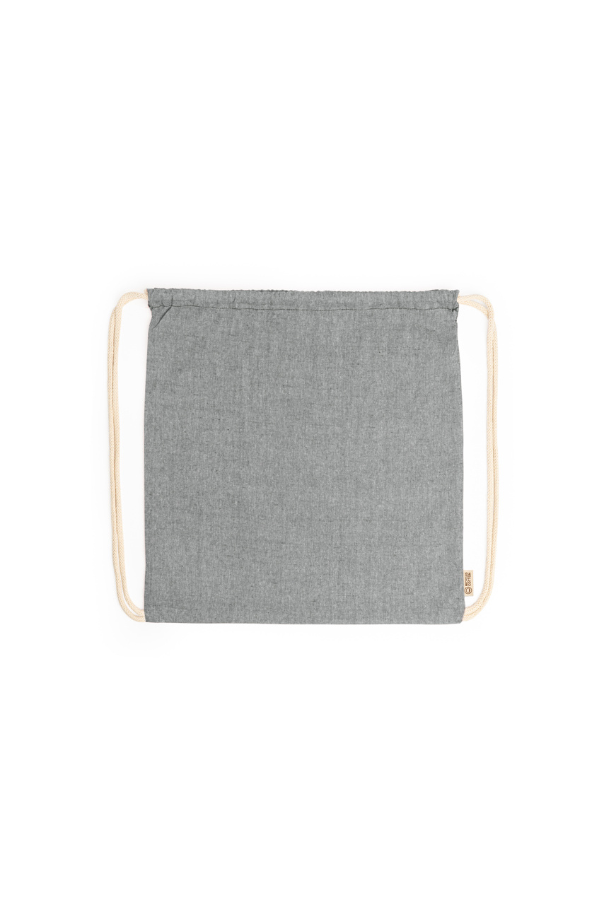 Brescia Recycled Cotton Drawstring Bag
