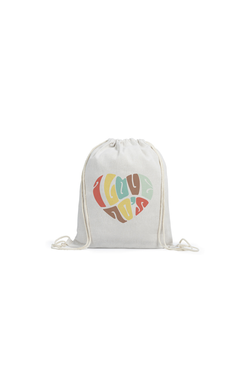 KANDA Drawstring Backpack - Customizable Polyester