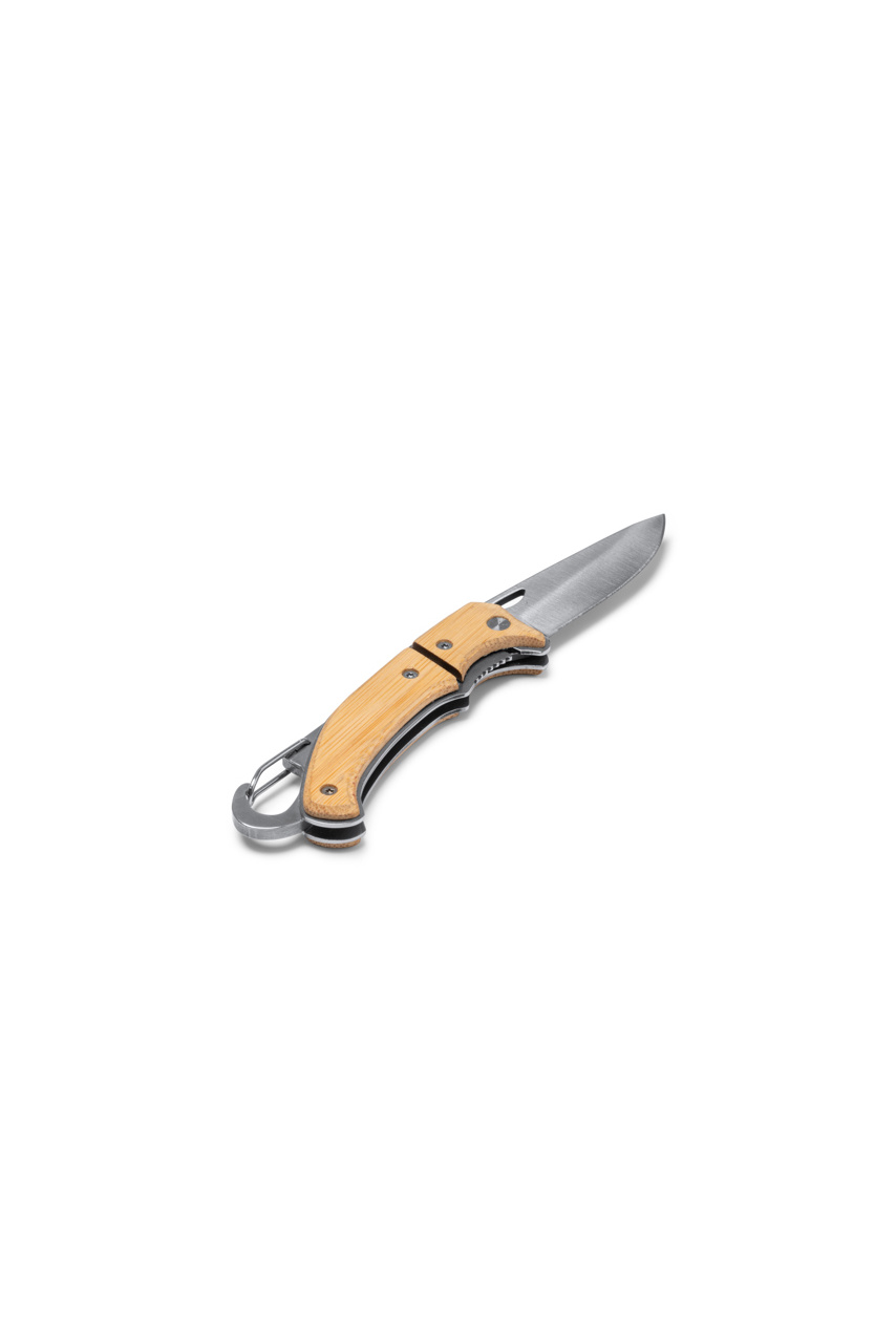 VORO Stainless Steel Knife with Bamboo Handle
