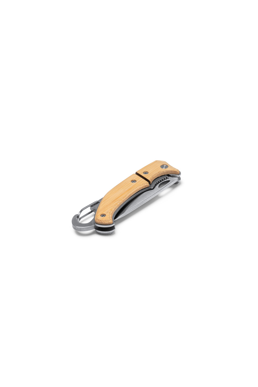 VORO Stainless Steel Knife with Bamboo Handle