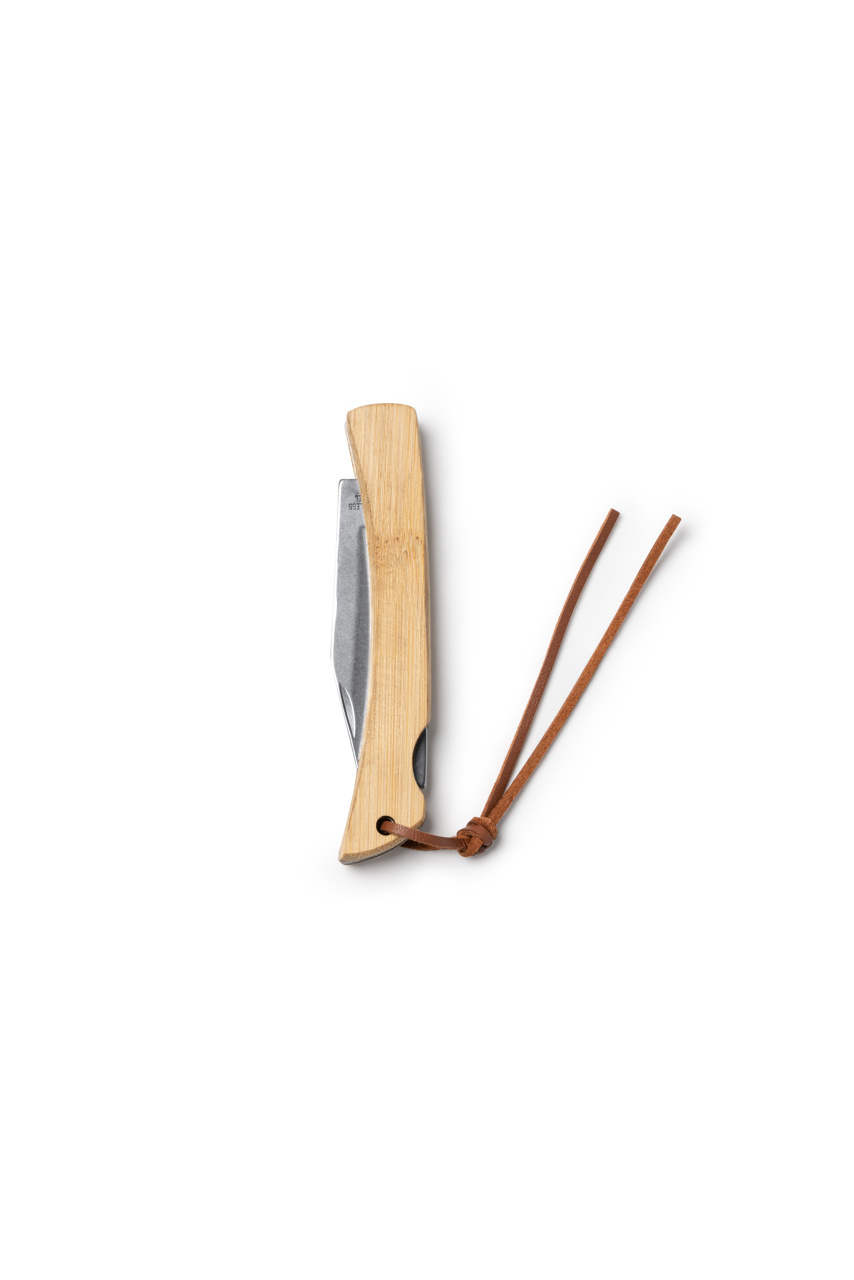 KAIDE Stainless Steel Bamboo Pocket Knife