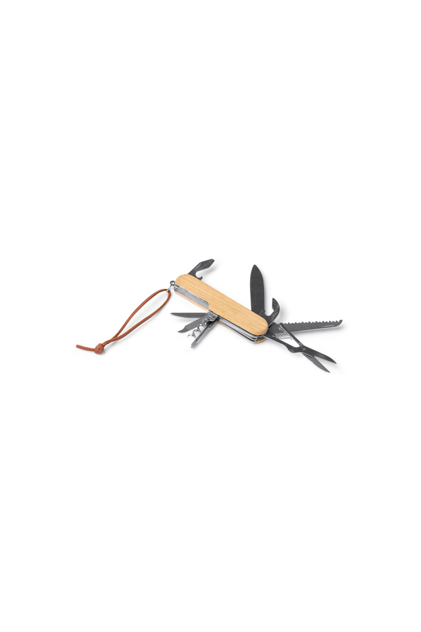 BINTAL Bamboo Multipurpose Jackknife - 9 Functions