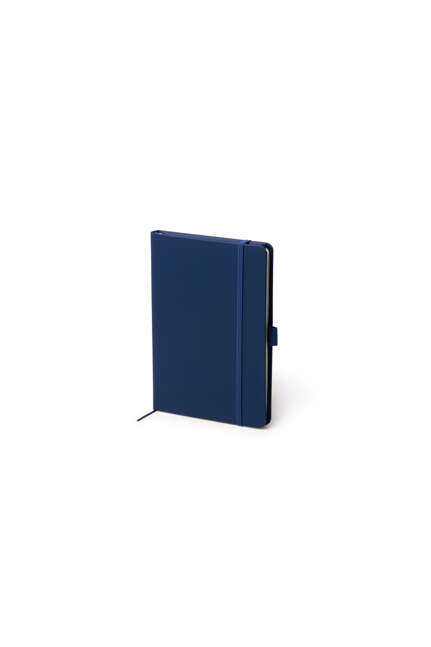 Marion Recycled PU A5 Notepad with Phone Stand
