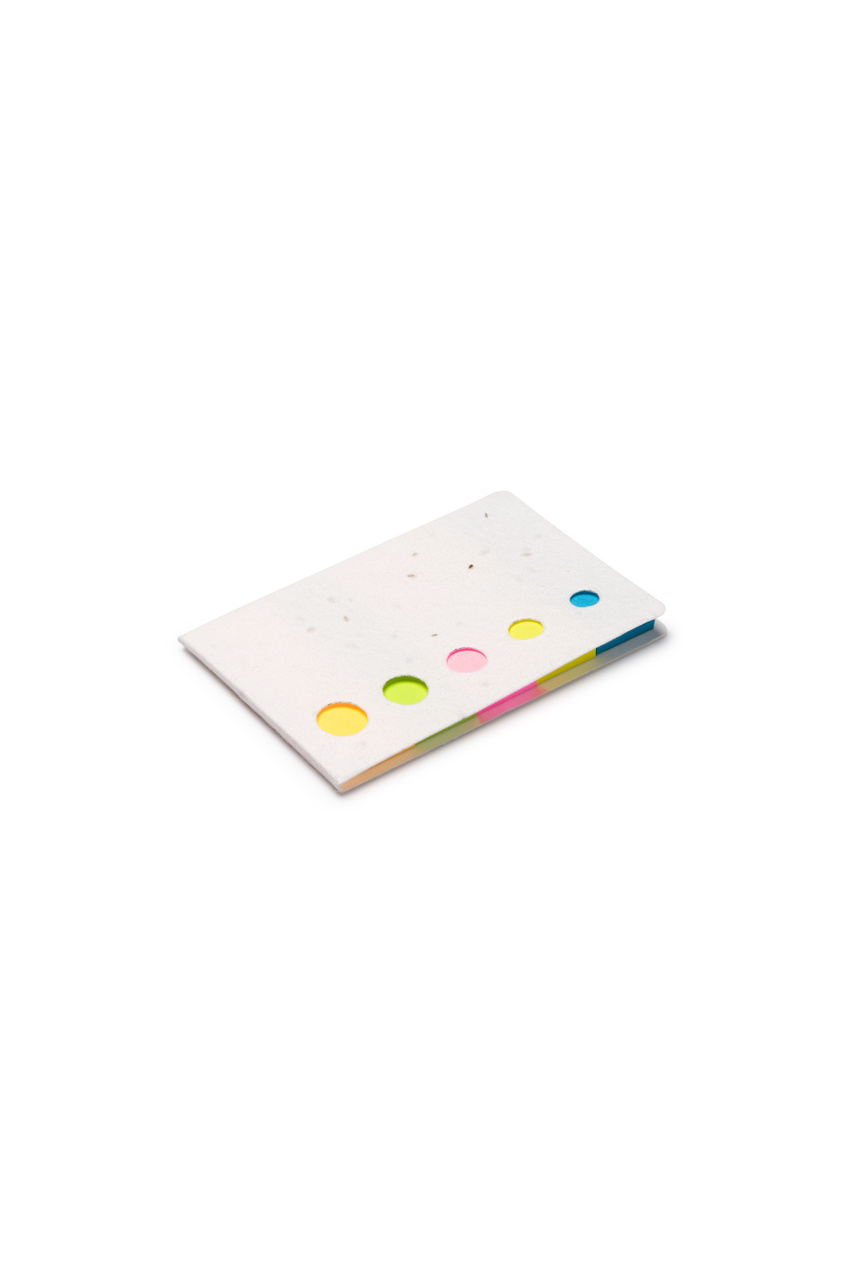 Eco-Friendly Plantable Notepad with Sticky Notes